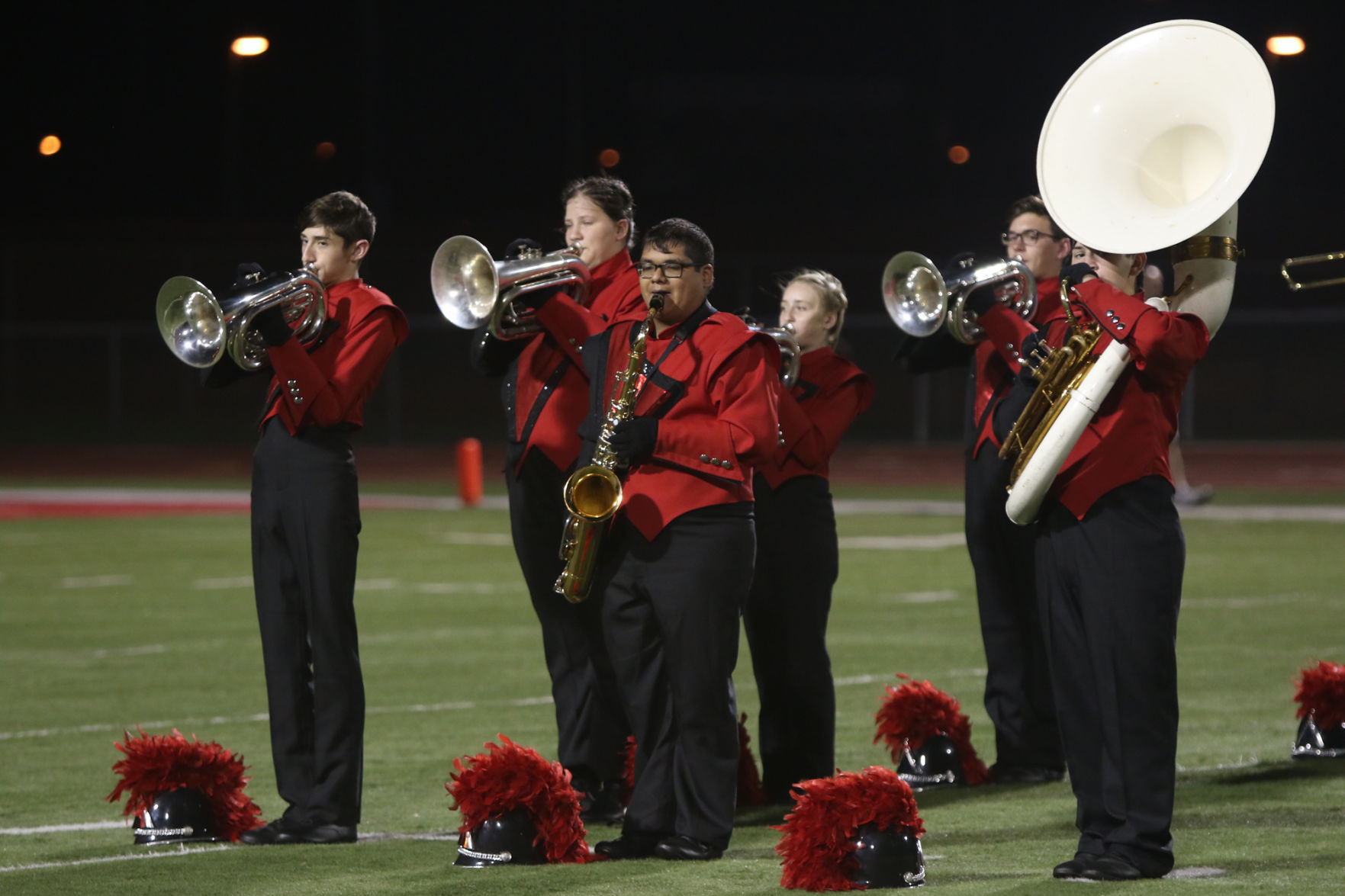 Faces: Prep football - Michigan City at Crown Point